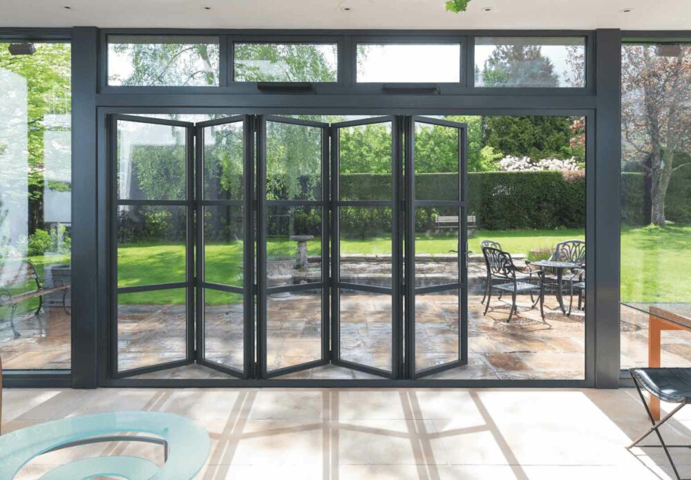 Crittall 6m Aluminium Bi-fold Doors