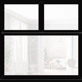 Aluminium Casement Windows in Black