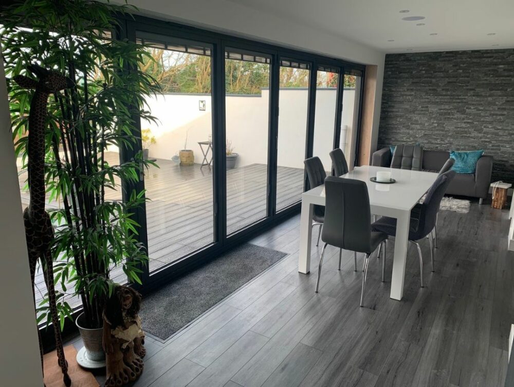 Aluminium 8m Bifold Doors