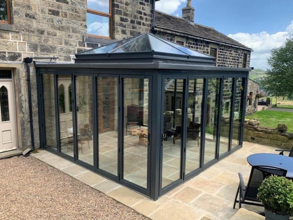 7m Conservatory Aluminium Bifold Doors