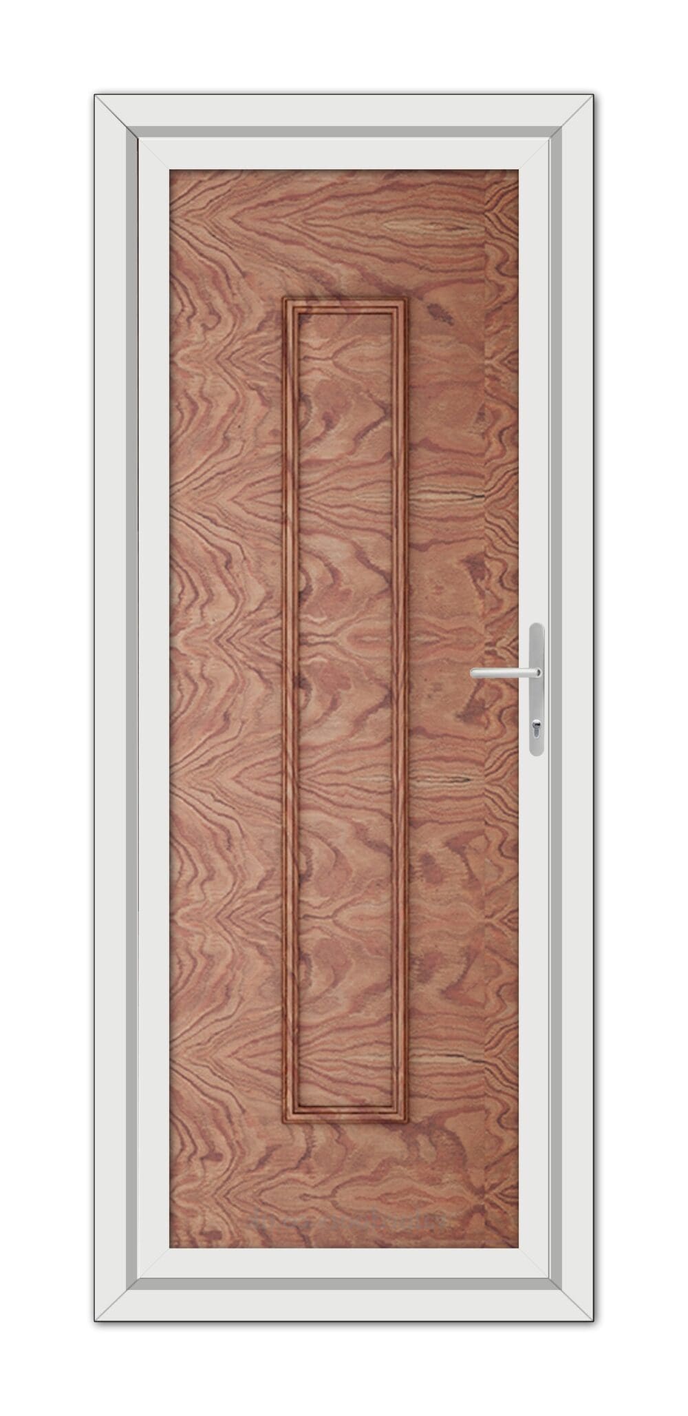 A door with a Solid Oak Rome Solid uPVC panel.